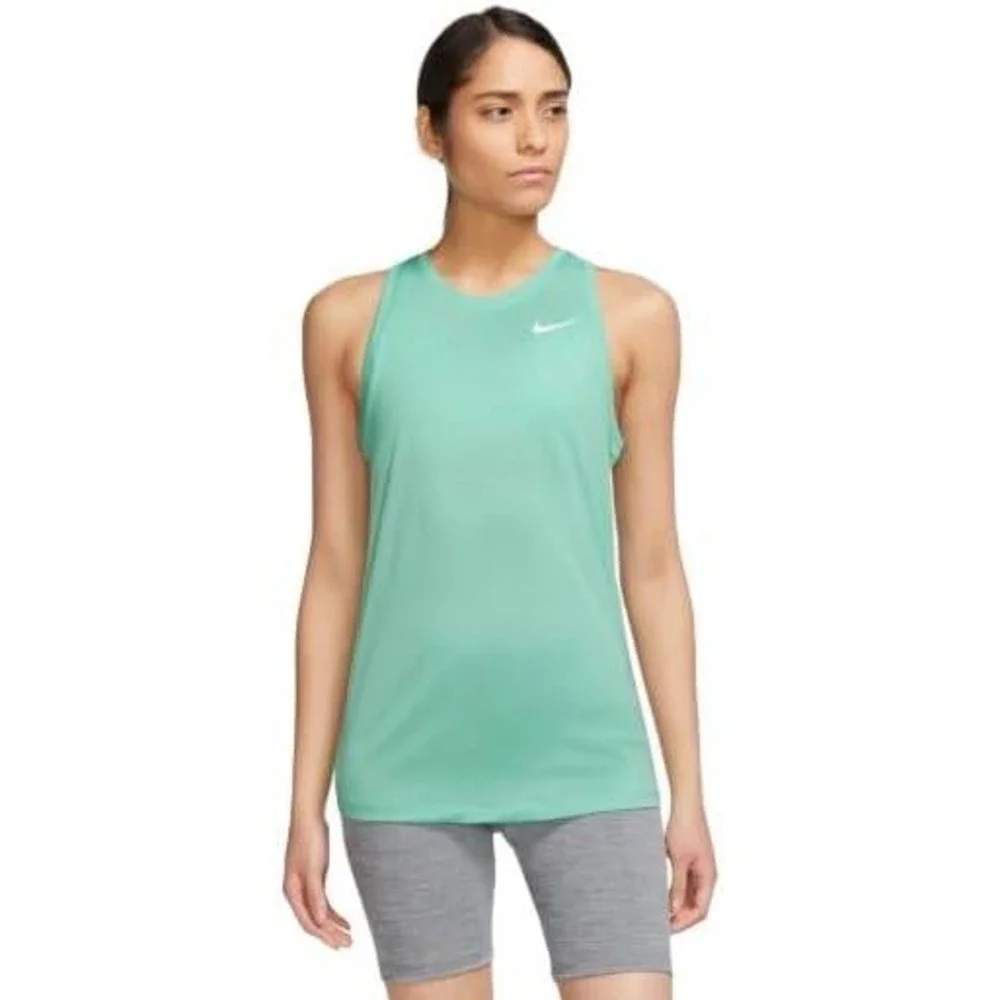 NWT Nike‎ Dri-FIT Women's Training Tank in X-Large, color Emerald Rise